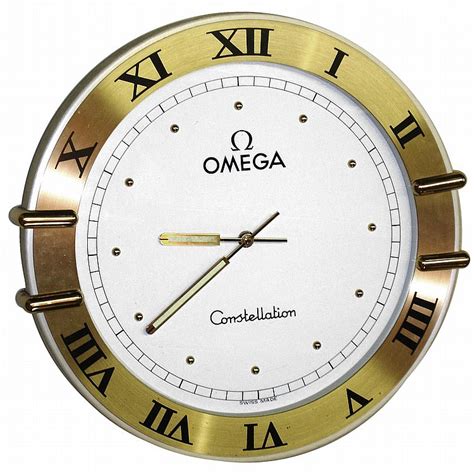 omega wall clock uk